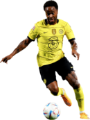 Raheem Sterling football render