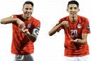 Ramadan Sobhi & Ahmed Fatouh football render