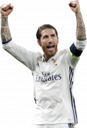 Sergio Ramos football render