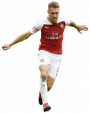 Aaron Ramsey football render