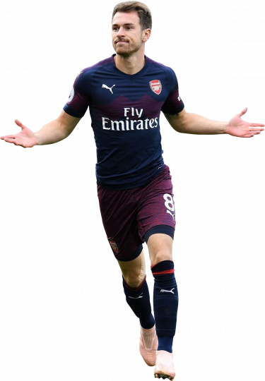 Aaron Ramsey Arsenal football render - FootyRenders