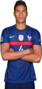 Raphaël Varane football render