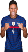 Raphaël Varane football render