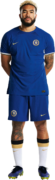 Reece James football render