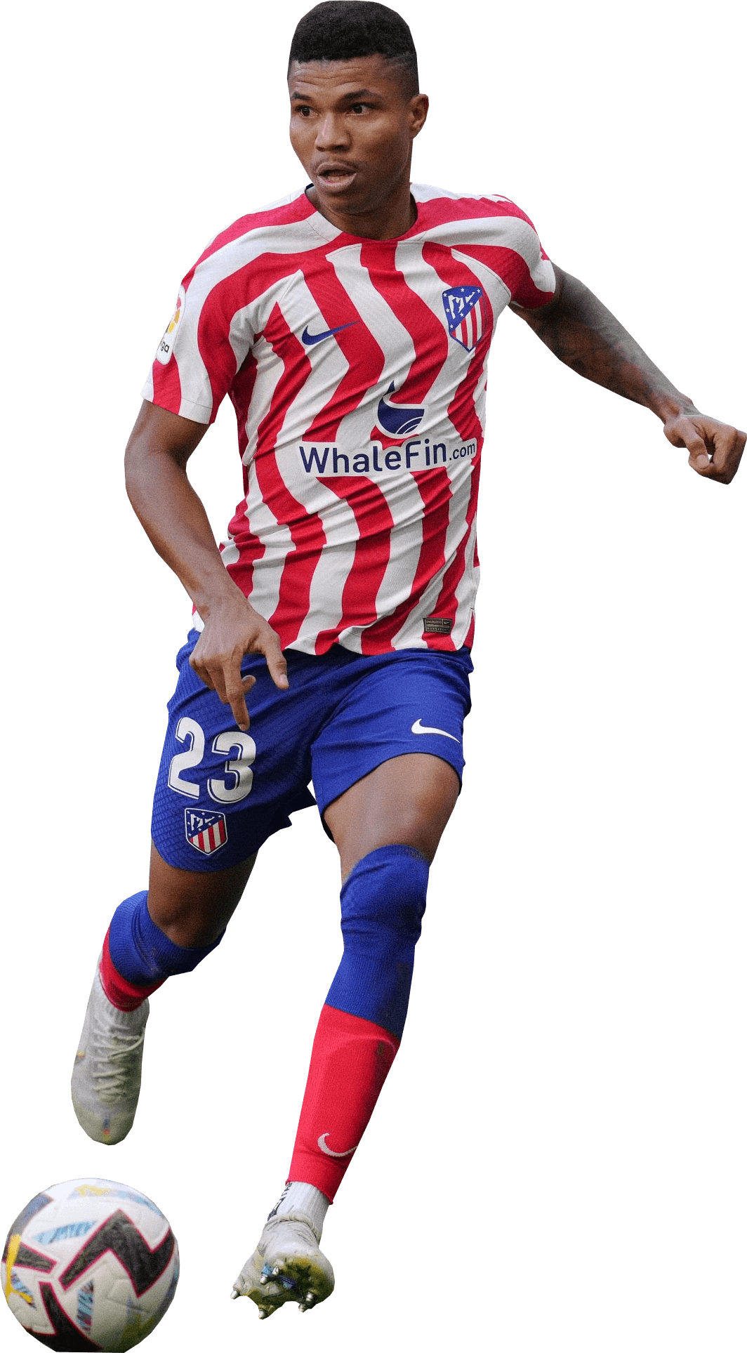 Reinildo Mandava Atlético Madrid football render - FootyRenders