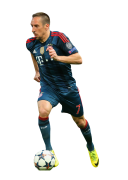 Franck Ribéry football render