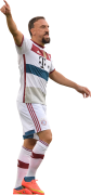 Franck Ribéry football render