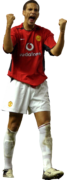 Rio Ferdinand football render