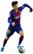 Riqui Puig football render