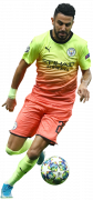 Riyad Mahrez football render