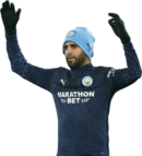 Riyad Mahrez football render