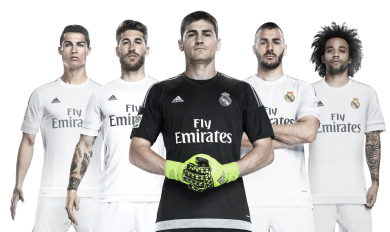 Cristiano Ronaldo, Sergio Ramos, Iker Casillas, Karim Benzema & Marcelo