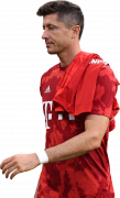 Robert Lewandowski football render