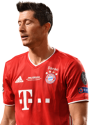 Robert Lewandowski football render