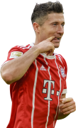 Robert Lewandowski football render