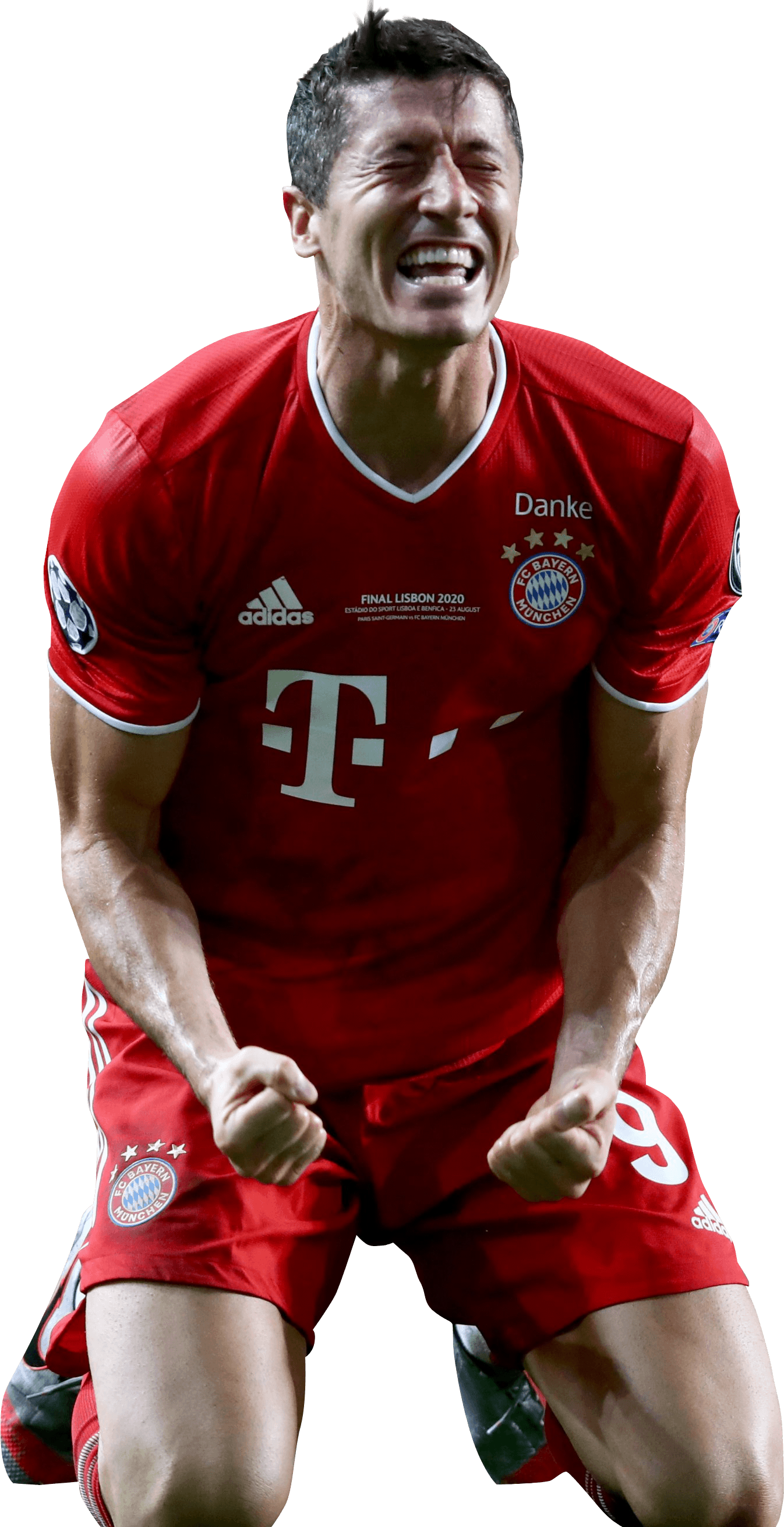 Robert Lewandowski football render - 72008 - FootyRenders