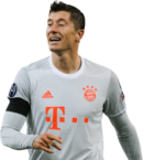 Robert Lewandowski football render