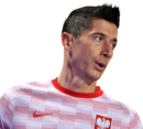 Robert Lewandowski football render