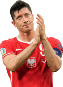 Robert Lewandowski football render