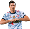 Robert Lewandowski football render