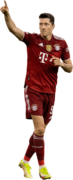 Robert Lewandowski football render