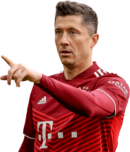 Robert Lewandowski football render