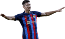 Robert Lewandowski football render