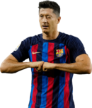 Robert Lewandowski football render