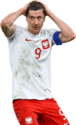 Robert Lewandowski football render