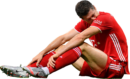 Robert Lewandowski football render