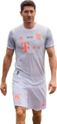 Robert Lewandowski football render