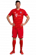 Robert Lewandowski football render