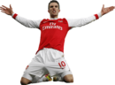 Robin van Persie football render