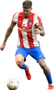 Rodrigo De Paul football render