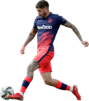 Rodrigo De Paul football render