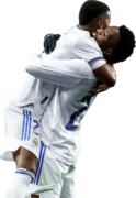 Rodrygo Goes & Vinicius Junior football render