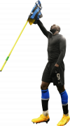 Romelu Lukaku football render