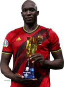 Romelu Lukaku football render