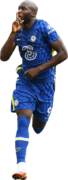 Romelu Lukaku football render