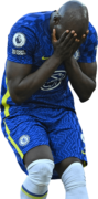 Romelu Lukaku football render