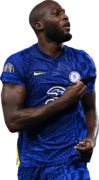 Romelu Lukaku football render