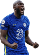 Romelu Lukaku football render