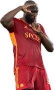 Romelu Lukaku football render