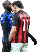 Romelu Lukaku & Zlatan Ibrahimovic football render