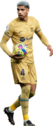 Ronald Araujo football render