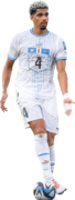 Ronald Araújo football render