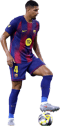 Ronald Araújo football render