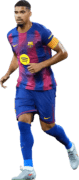 Ronald Araújo football render