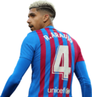 Ronald Araujo football render