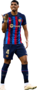 Ronald Araujo football render